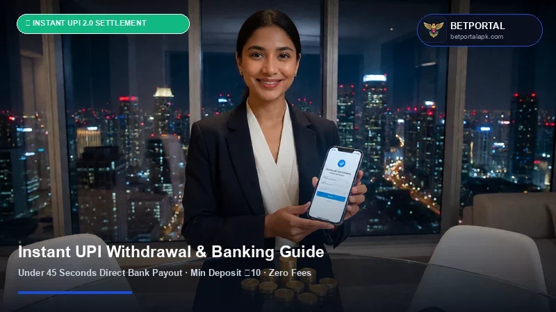 Betportal Instant UPI Withdrawal & ₹25 INR Deposit Tutorial